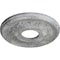 Ekena Millwork Palmetto Medallion (Canopies up to 4 7/8"), 12 1/8"OD x 3 1/2"ID x 1"P, Ultra Pure White Crackle CM12PMUWC - alternate 2